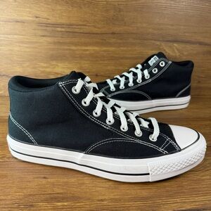 Converse Sneakers Men's 10.5 Malden Street Mid Black Shoes